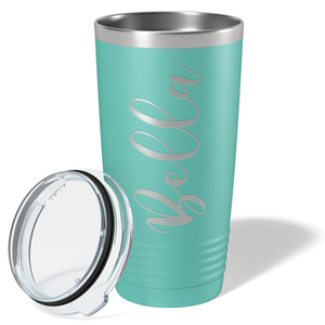 Cuptify Personalized on Seafoam 20 oz Stainless Steel Ringneck Tumbler