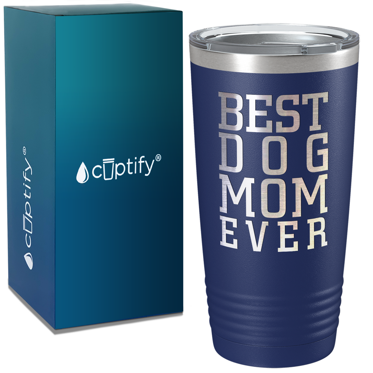 Best Dog mom Ever on Mom 20oz Tumbler