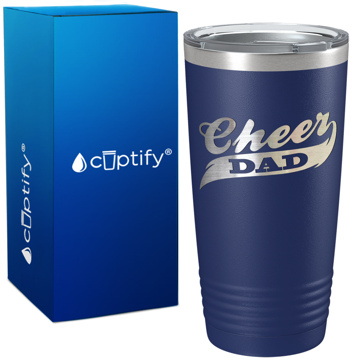 Cheer Dad on 20oz Tumbler
