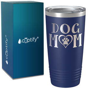 Dog Mom on Mom 20oz Tumbler