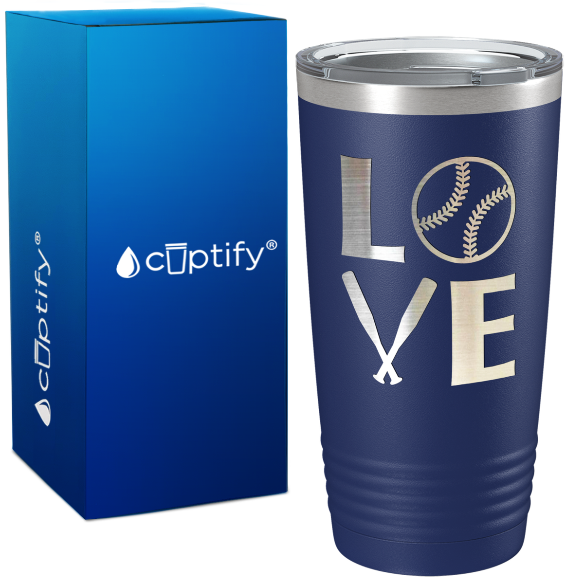 Softball Love on 20oz Tumbler