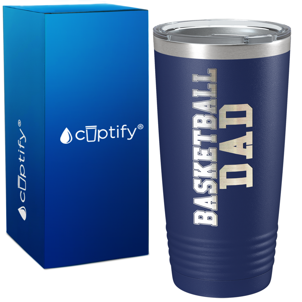 Basketball Dad on 20oz Tumbler