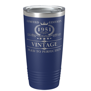 1951 Limited Edition Aged to Perfection 70th on Stainless Steel Tumbler