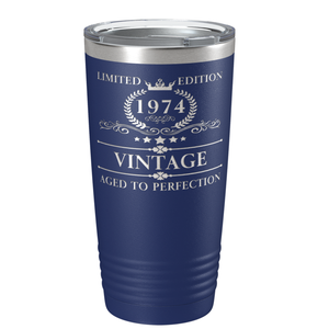 1974 Limited Edition Aged to Perfection 47th on Stainless Steel Tumbler