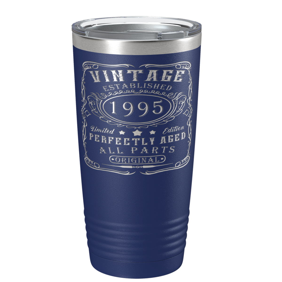 1995 Vintage Perfectly Aged 26th on Stainless Steel Tumbler