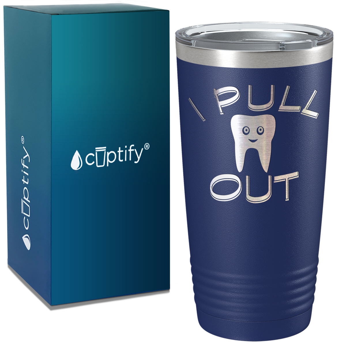 I Pull Out on Dentist 20oz Tumbler