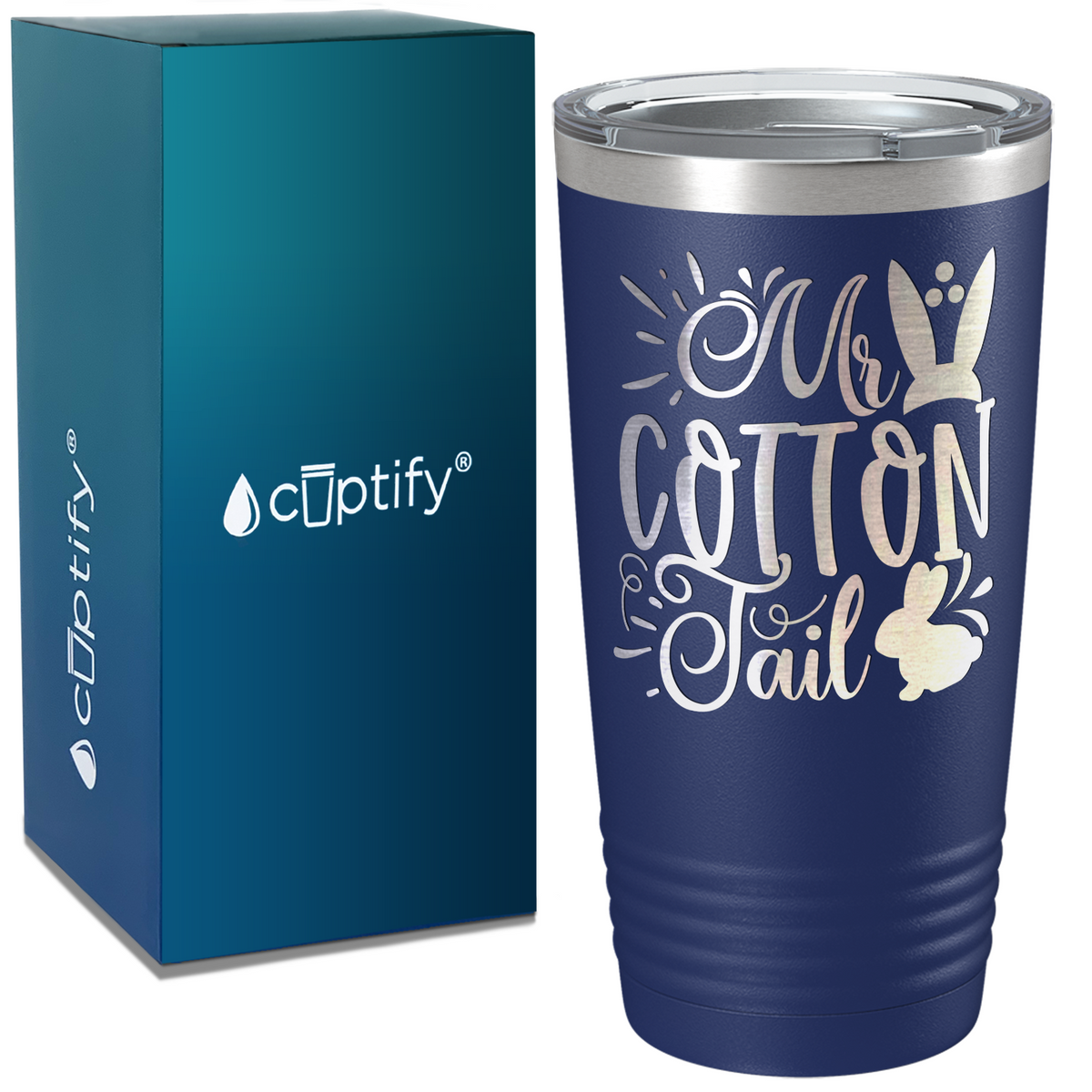 Mr. Cotton Tail on Easter 20oz Tumbler