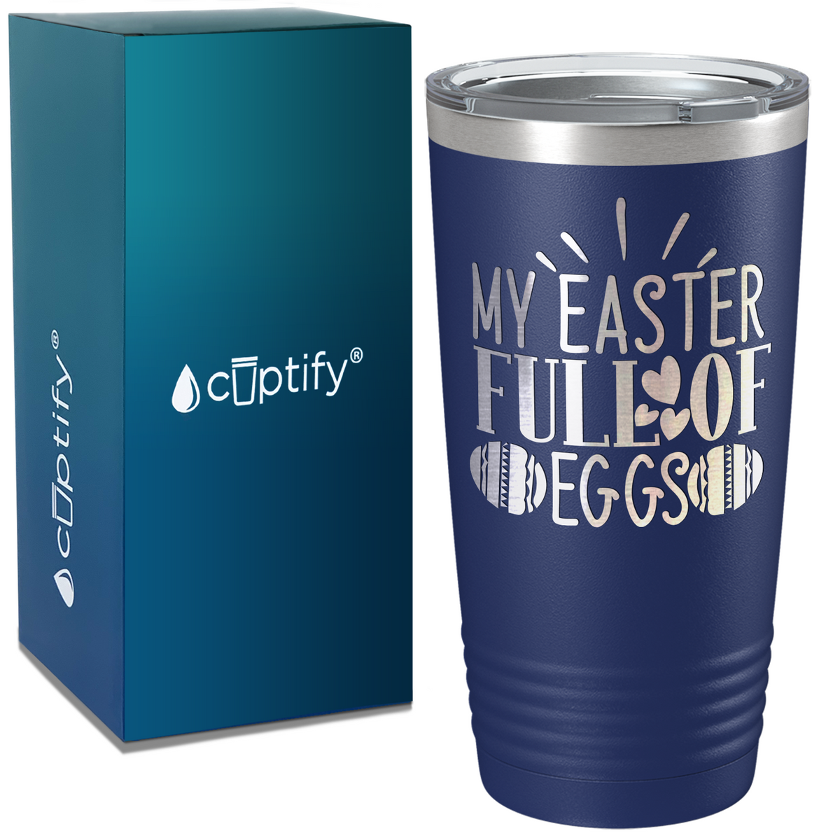 My Easter Full Of Eggs on Easter 20oz Tumbler
