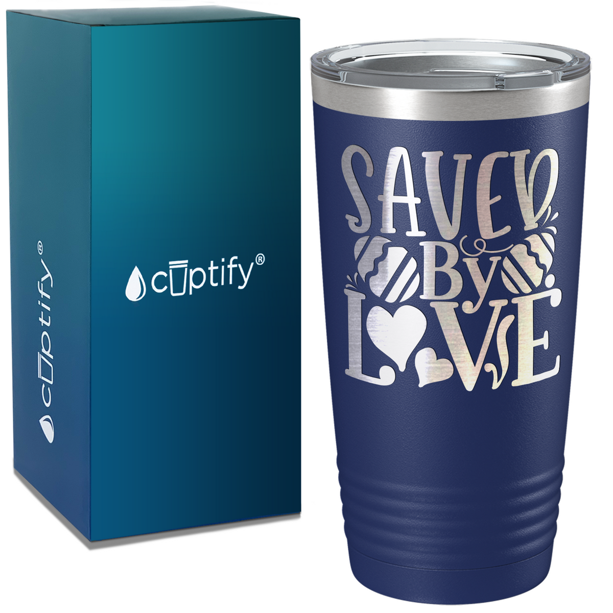 Saved By Love on Easter 20oz Tumbler