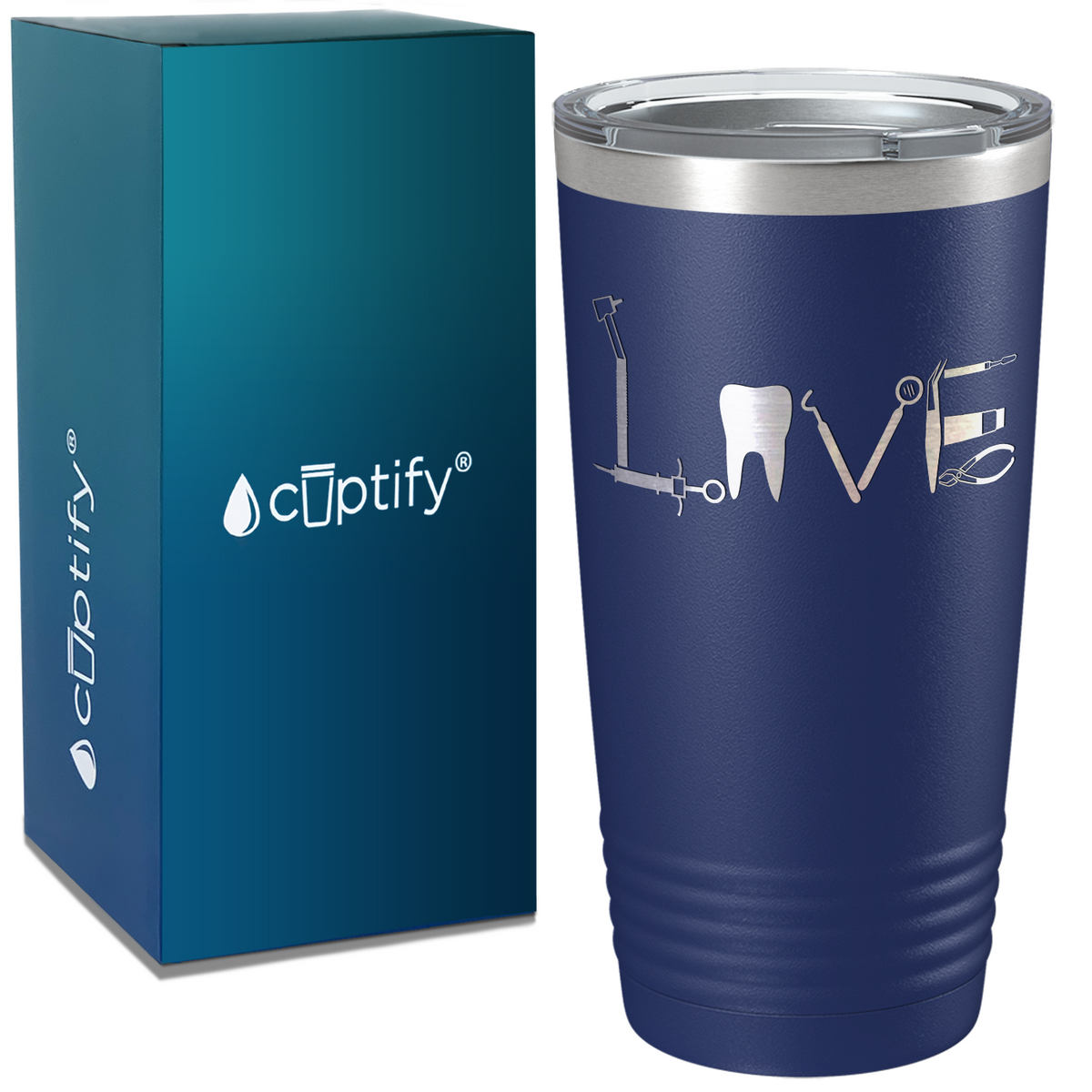 Dentist Love on Dentist 20oz Tumbler