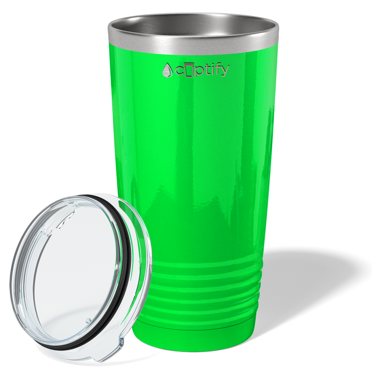 Neon Green Gloss 20oz Tumbler