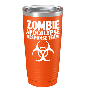 Zombie Apocalypse Response Team on Stainless Steel Zombies Tumbler