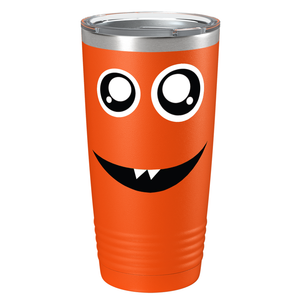 Cute Monster on Stainless Steel Halloween Tumbler