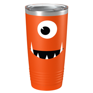 Cute Cyclops on Stainless Steel Halloween Tumbler