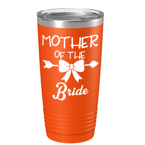 Mother of the Bride on Stainless Steel Bridal Shower Tumbler