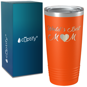 World's Best Mom on Stainless Steel Mom Tumbler