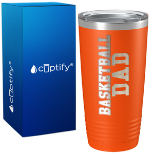 Basketball Dad on 20oz Tumbler