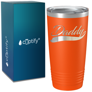 Daddy 2018 on Stainless Steel Dad Tumbler