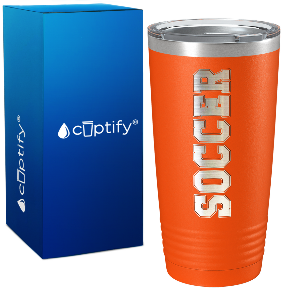 Soccer on 20oz Tumbler
