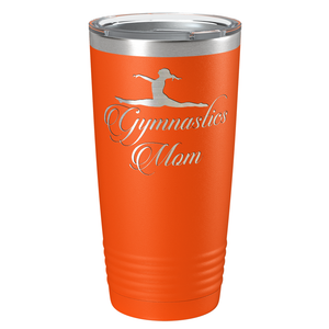 Gymnastics Mom Laser Engraved on Stainless Steel Gymnastics Tumbler