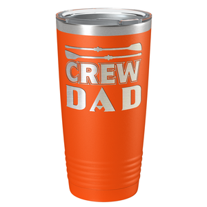 Crew Dad Laser Engraved on Stainless Steel Crew Tumbler