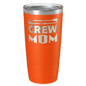 Crew Mom Laser Engraved on Stainless Steel Crew Tumbler