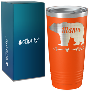 Mama Bear Arrow on Mom 20oz Tumbler