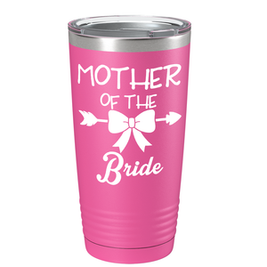 Mother of the Bride on Stainless Steel Bridal Shower Tumbler