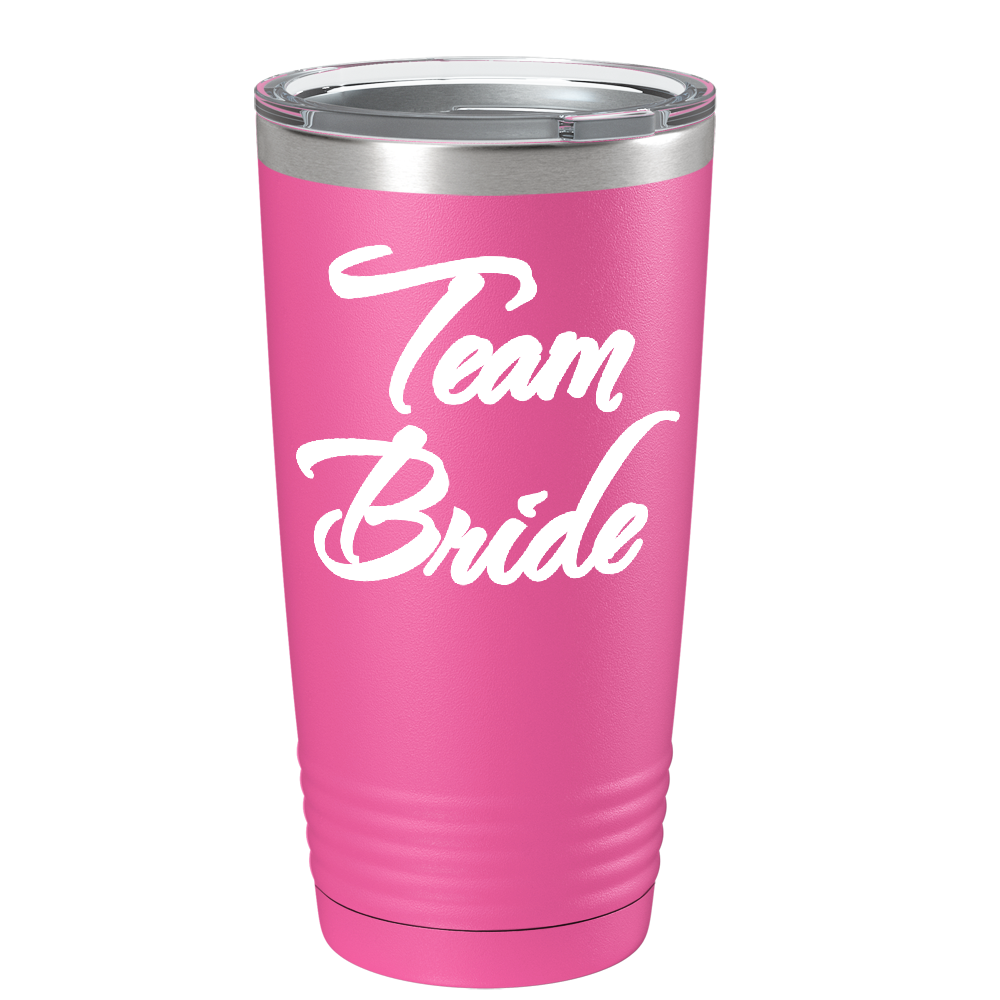Bride's Team on Stainless Steel Bridal Tumbler
