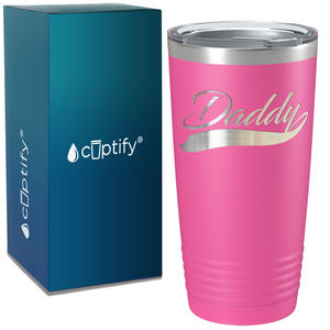 Daddy 2018 on Stainless Steel Dad Tumbler