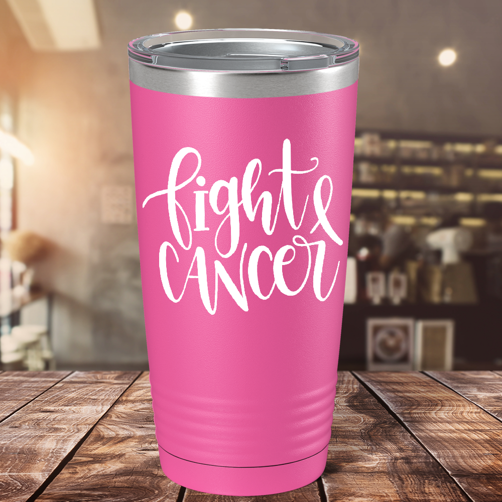 Fight Cancer on Pink 20oz Tumbler