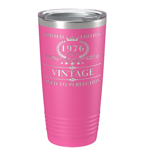 1976 Limited Edition Aged to Perfection 45th on Stainless Steel Tumbler