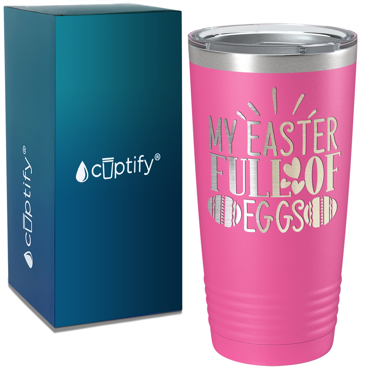 My Easter Full Of Eggs on Easter 20oz Tumbler