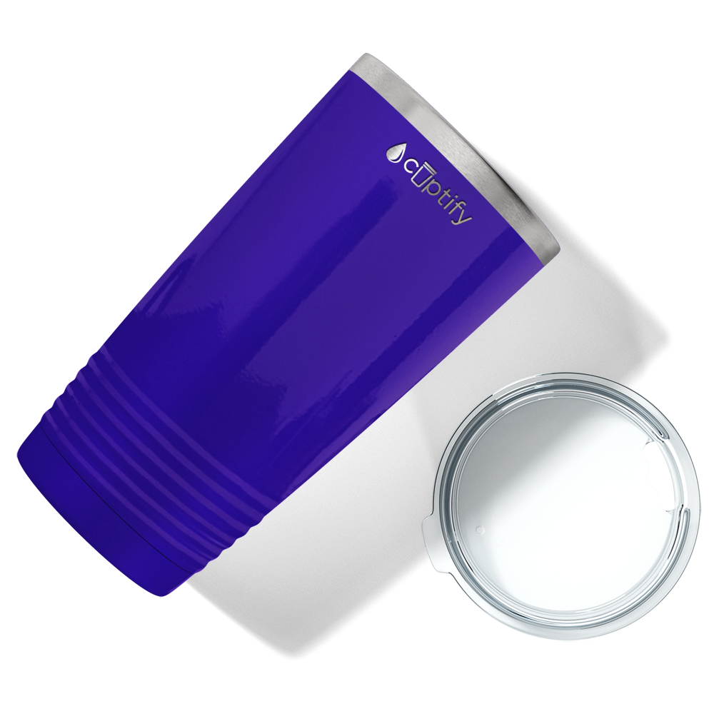 Purple Gloss 20oz Tumbler