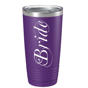 Fancy Bride on Stainless Steel Bridal Shower Tumbler