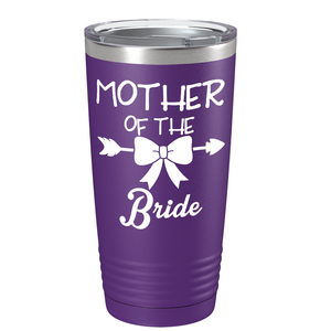 Mother of the Bride on Stainless Steel Bridal Shower Tumbler