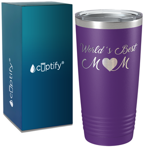 World's Best Mom on Stainless Steel Mom Tumbler