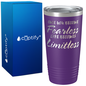 Once you become Fearless on Graduation 20oz Tumbler