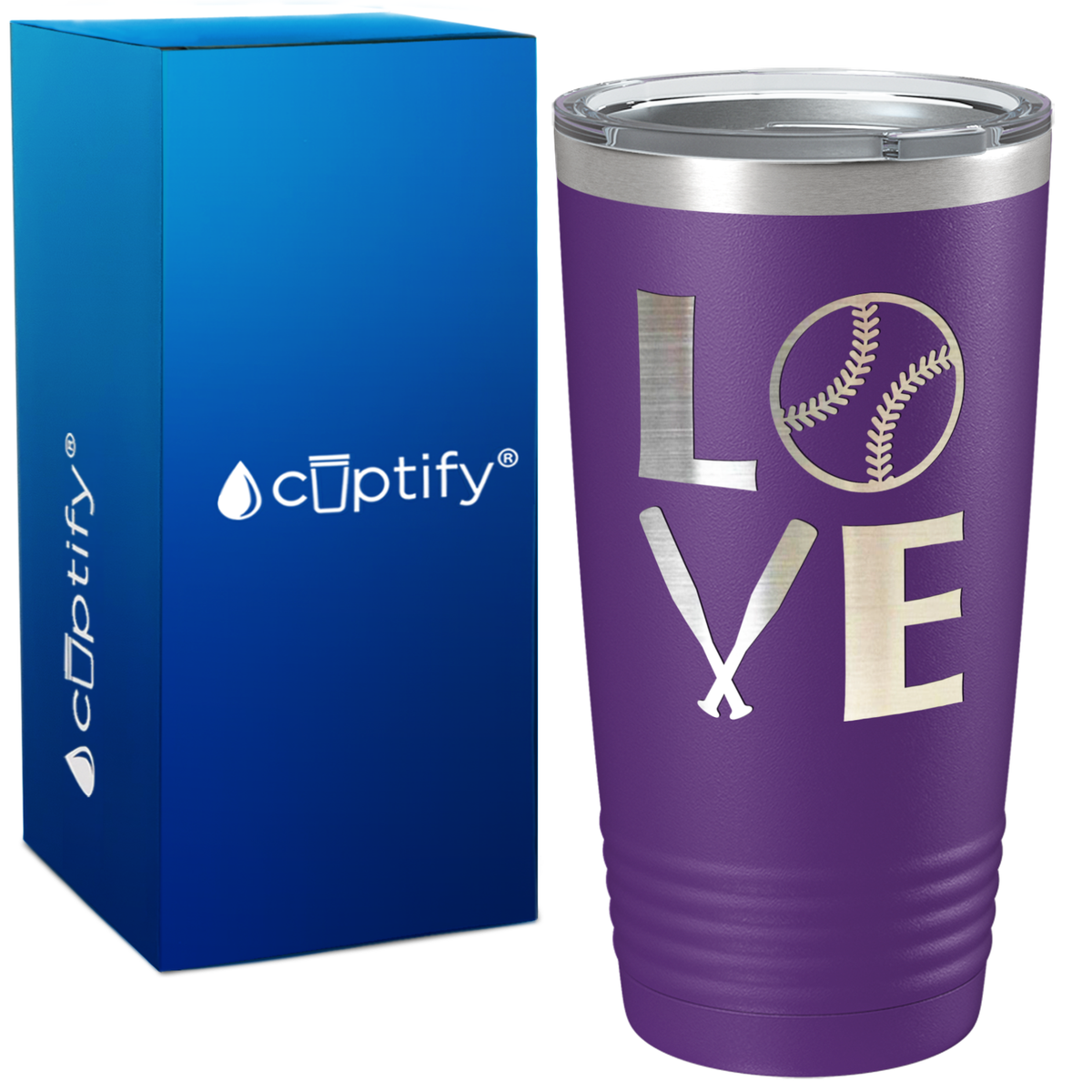 Softball Love on 20oz Tumbler