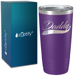 Daddy 2018 on Stainless Steel Dad Tumbler