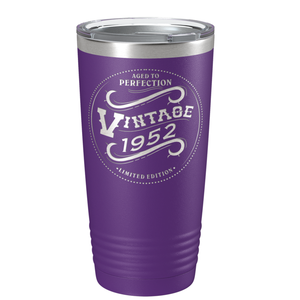 1952 Aged to Perfection Vintage 69th on Stainless Steel Tumbler