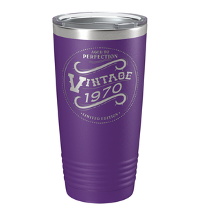 1970 Aged to Perfection Vintage 51st on Stainless Steel Tumbler