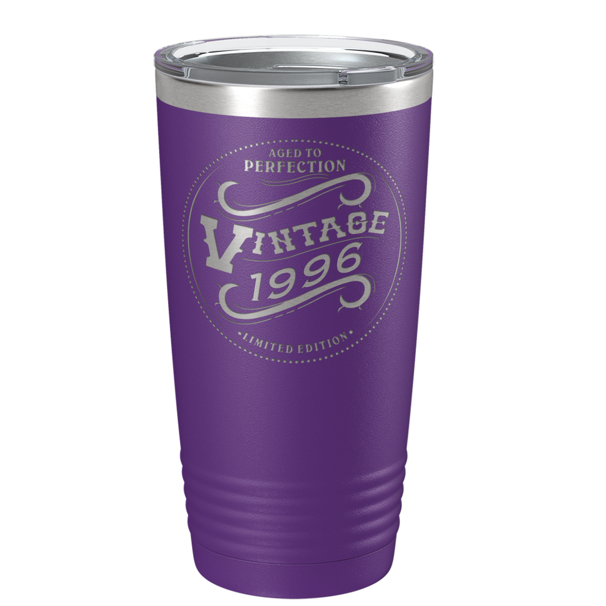1996 Aged to Perfection Vintage 25th on Stainless Steel Tumbler