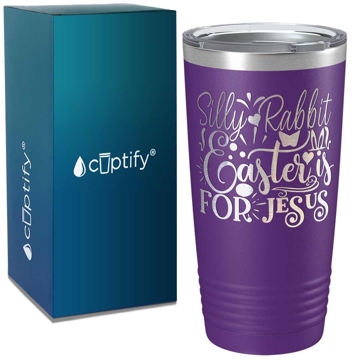 Silly Rabbit, Easter is for Jesus on Easter 20oz Tumbler