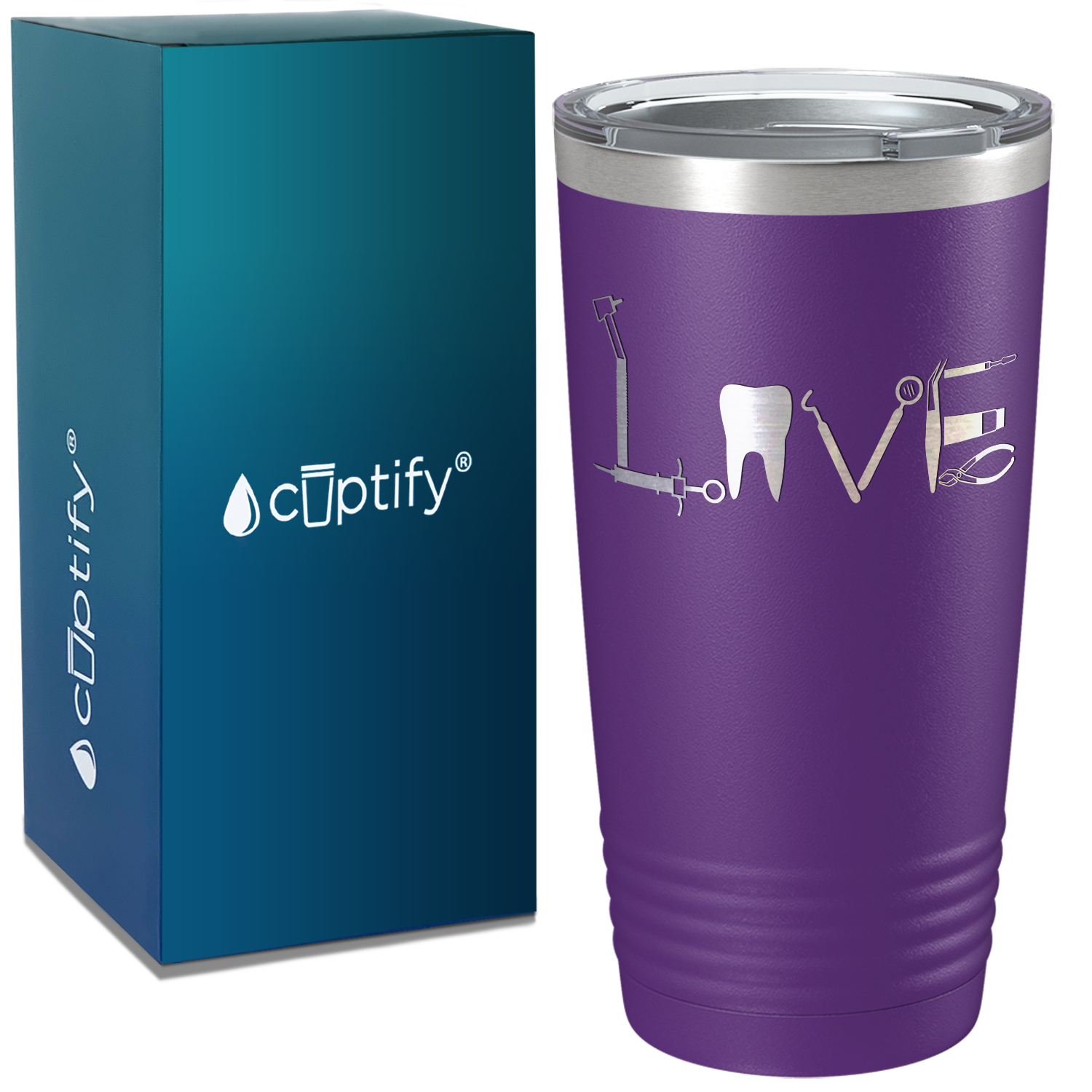 Dentist Love on Dentist 20oz Tumbler