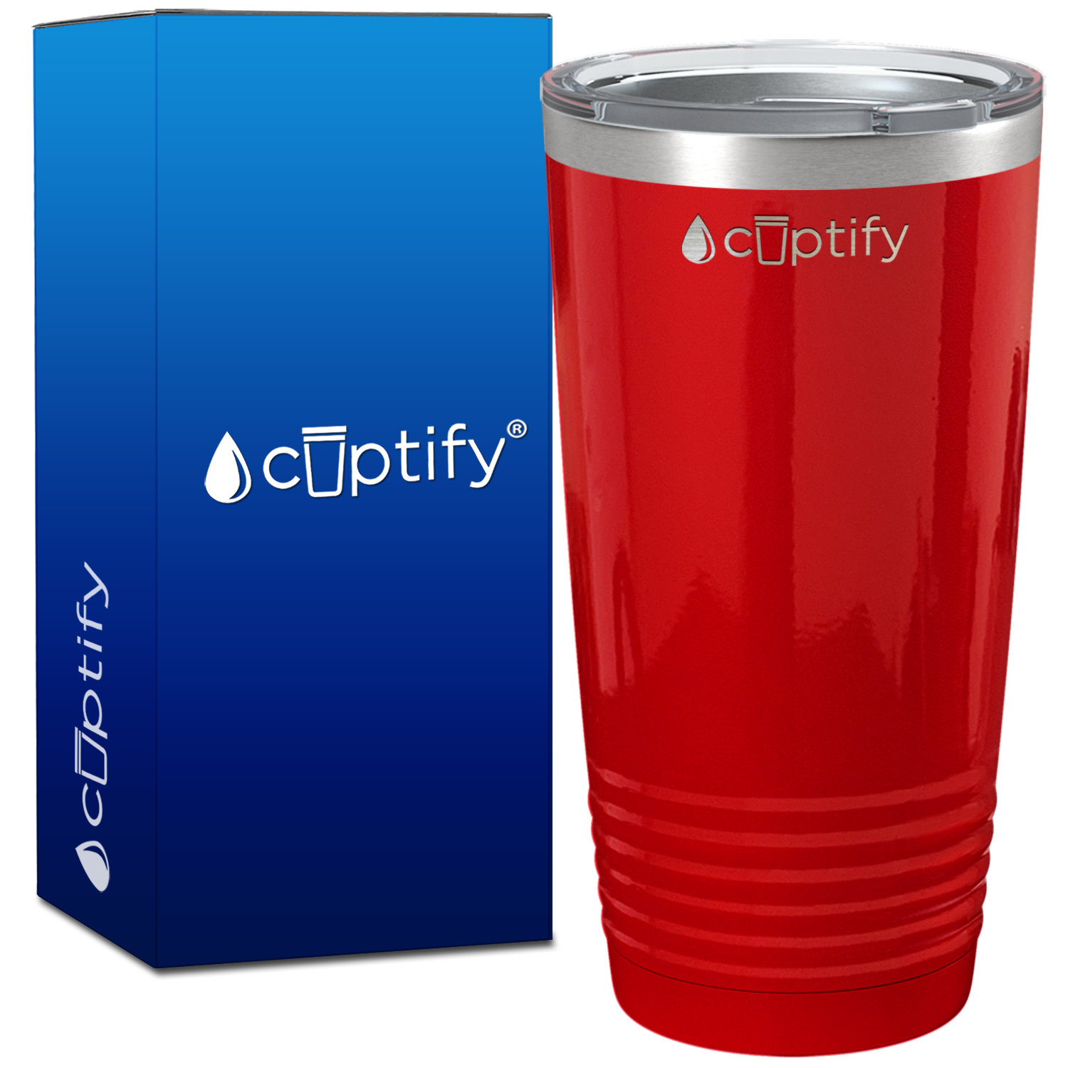 Red Gloss 20oz Tumbler