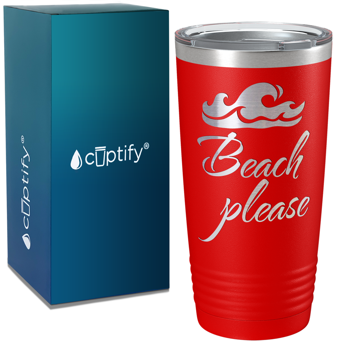 Beach Please 20oz Tumbler