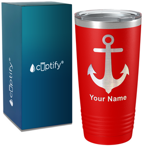 Anchor Silhouette 20oz Tumbler