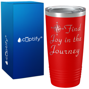 Find Joy in the Journey on Graduation 20oz Tumbler