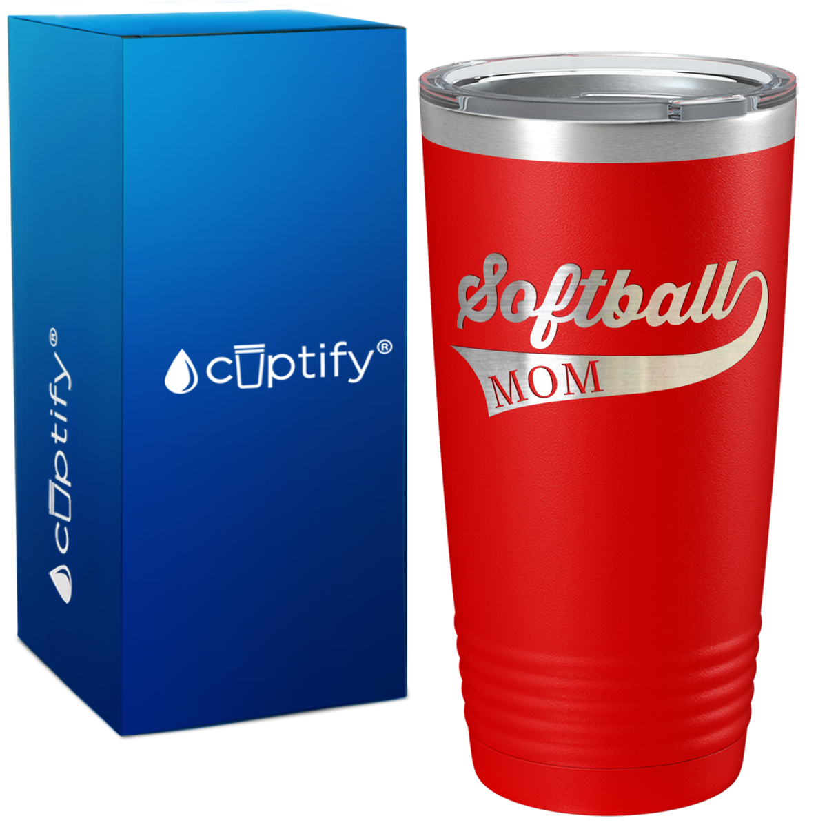 Softball Mom Swish on 20oz Tumbler